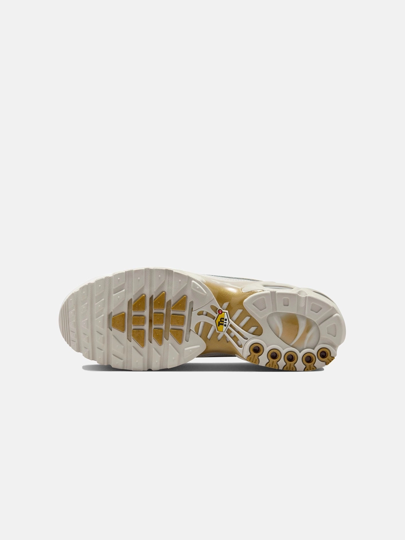 Air Max Plus Tiempo "Metallic Gold" Flexible Step-Up