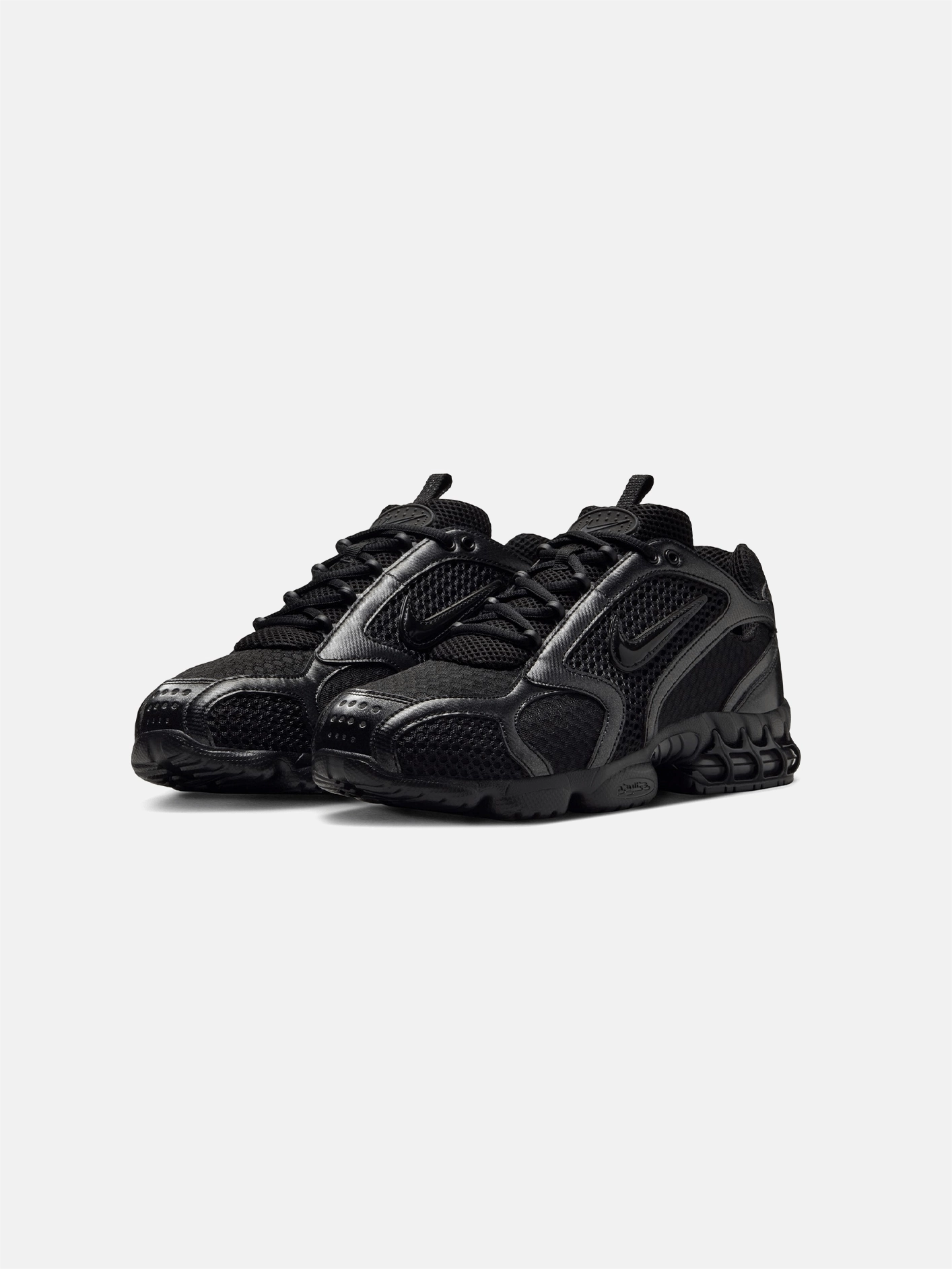 Air Zoom Spiridon Cage 2 "Triple Black" Casual Comfort