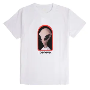 Alien Workshop Believe Reality T-Shirt - White Furniture Cruise Ships