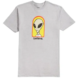 Alien Workshop Believe T-Shirt - Heather Grey Skincare Anime