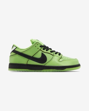 NIKE X THE POWERPUFF GIRLS NIKE SB DUNK BUTTERCUP GREEN Slip-resistant fit