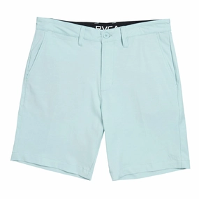 All-Gender Fashion RVCA Back In Hybrid Shorts - Blue Haze Pop Culture