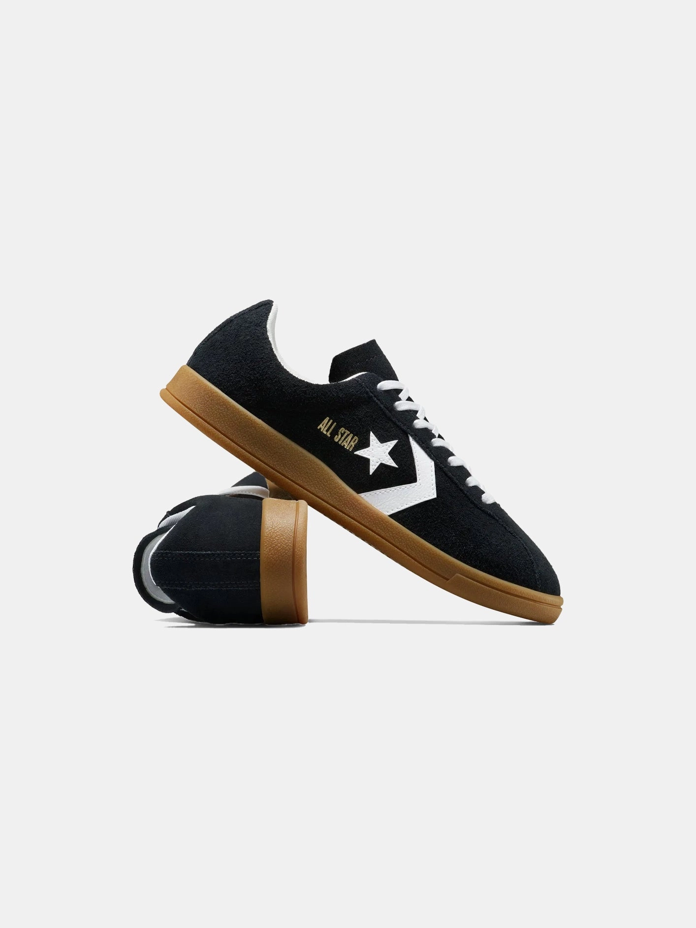 All Star Classic Trainer Suede - Black/Gum Sporty Appeal