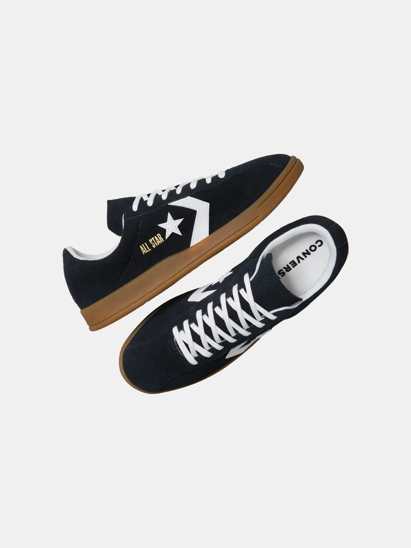 All Star Classic Trainer Suede - Black/Gum Sporty Appeal