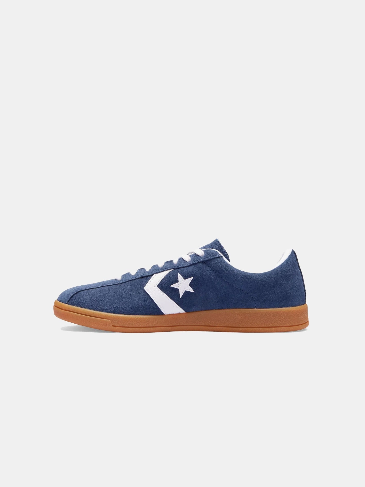 All Star Classic Trainer Suede - Navy/Gum Sleek Appearance