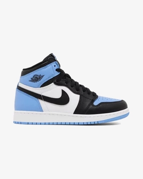 NIKE AIR JORDAN1 RETRO HIGH OG GS UNC TOE Elevated arch