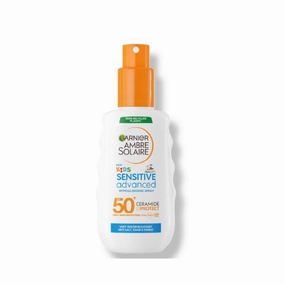 Ambre Solaire Sensitive Advanced SPF 50  Ceramide Protect Sunscreen Spray For Kids (150mL)