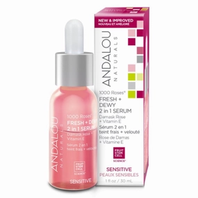 Andalou 1000 Roses Fresh Dwy 2 in 1 Serum 30ml