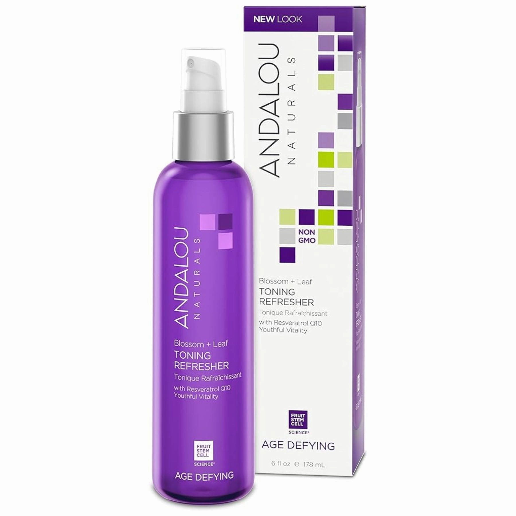 Andalou Age Defying Blossom   Leaf Toning Refresher 178mL