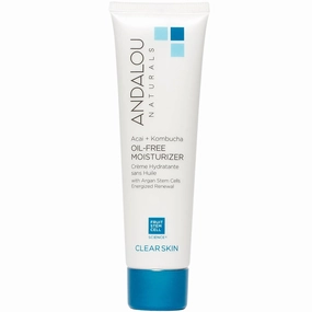 Andalou Clear Skin Acai   Kombucha Oil-Free Moisturizer 62mL