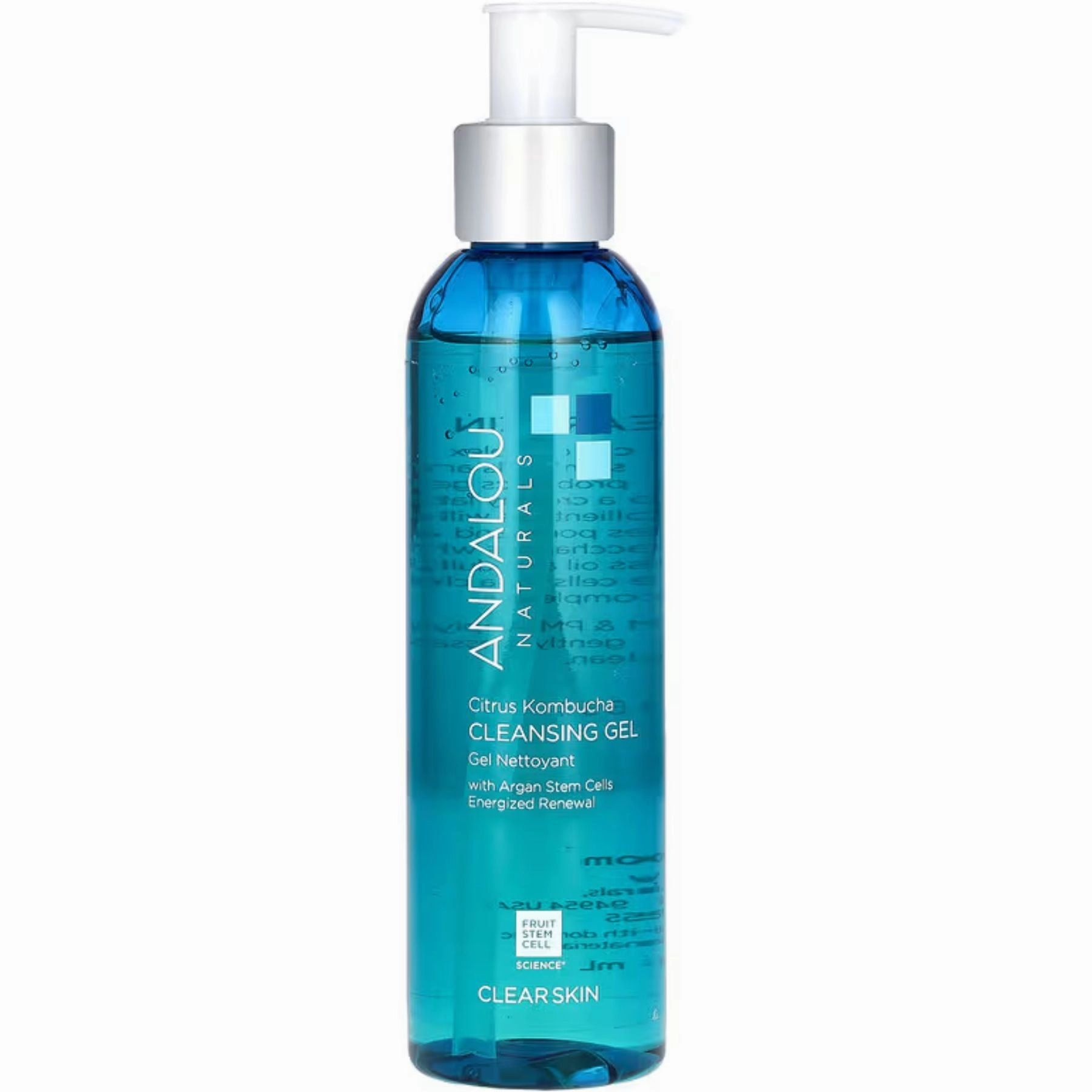 Andalou Clear Skin Citrus Kombucha Cleansing Gel 178 mL