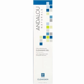 Andalou Clear Skin Citrus Kombucha Cleansing Gel 178 mL