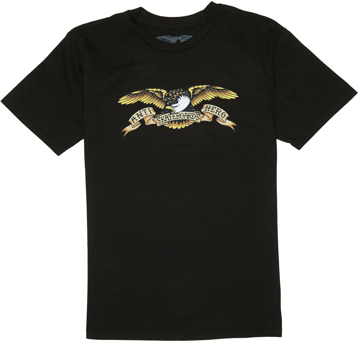 Anti-Hero Eagle T-Shirt - Black Beachwear Envelopes