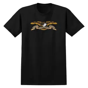 Anti-Hero Eagle T-Shirt - Black/Multi Color Packaging Materials Hats
