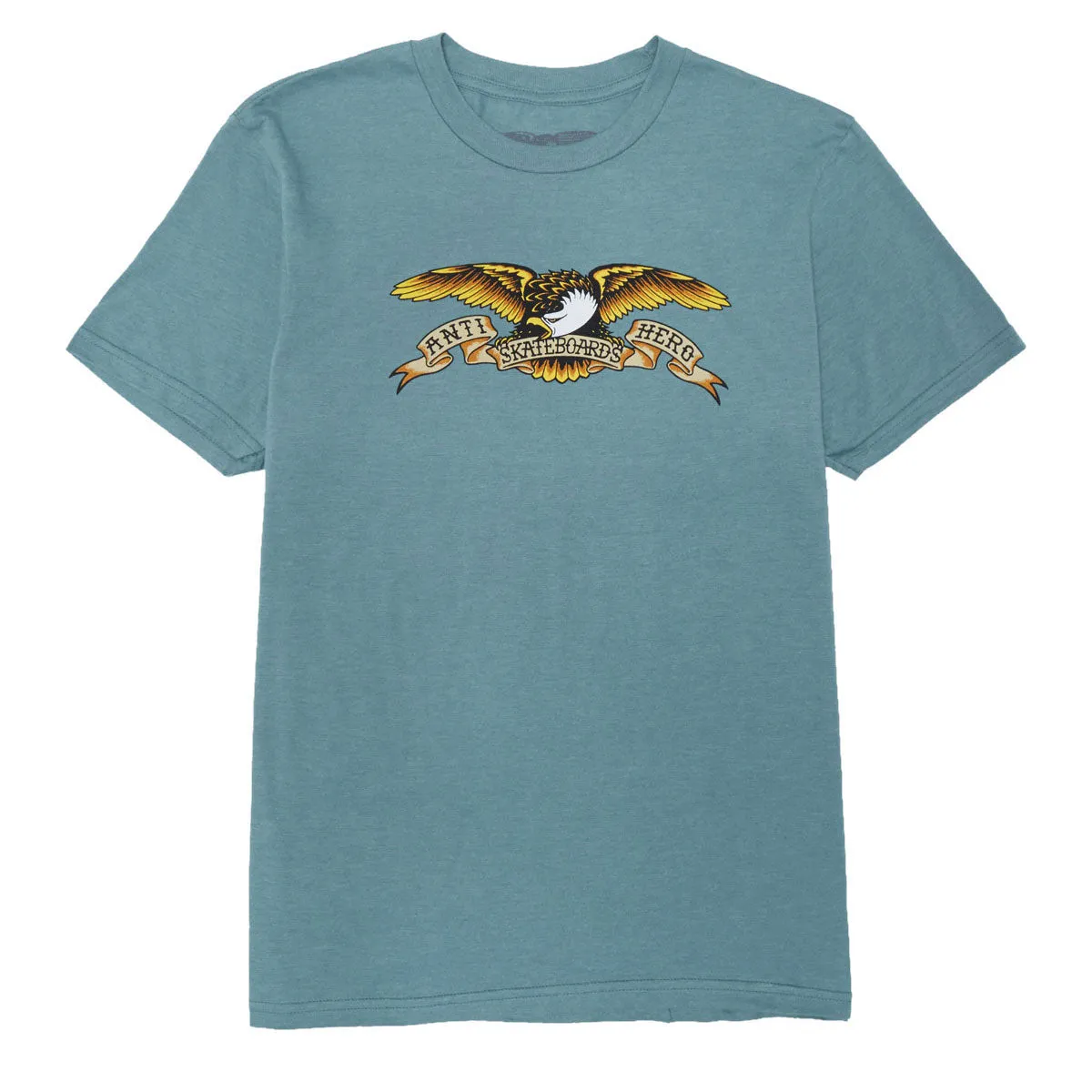 Anti-Hero Eagle T-Shirt - Heather Arctic/Black Multi Color Best Sellers Fan Gear