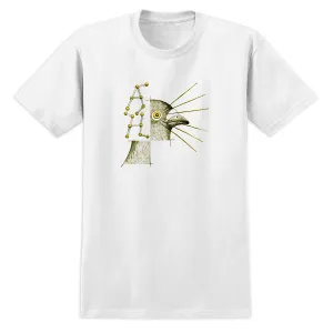 Anti-Hero Molecular Pigeon T-Shirt - White/Multi Color Print Lookbook Laptop Bags