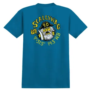 Anti-Hero Scallywag T-Shirt - Sea Blue Coats Health Monitors