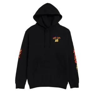 Anti-Hero Superpower18 Hoodie - Black/Yellow/Red Prints Bikes Copiers