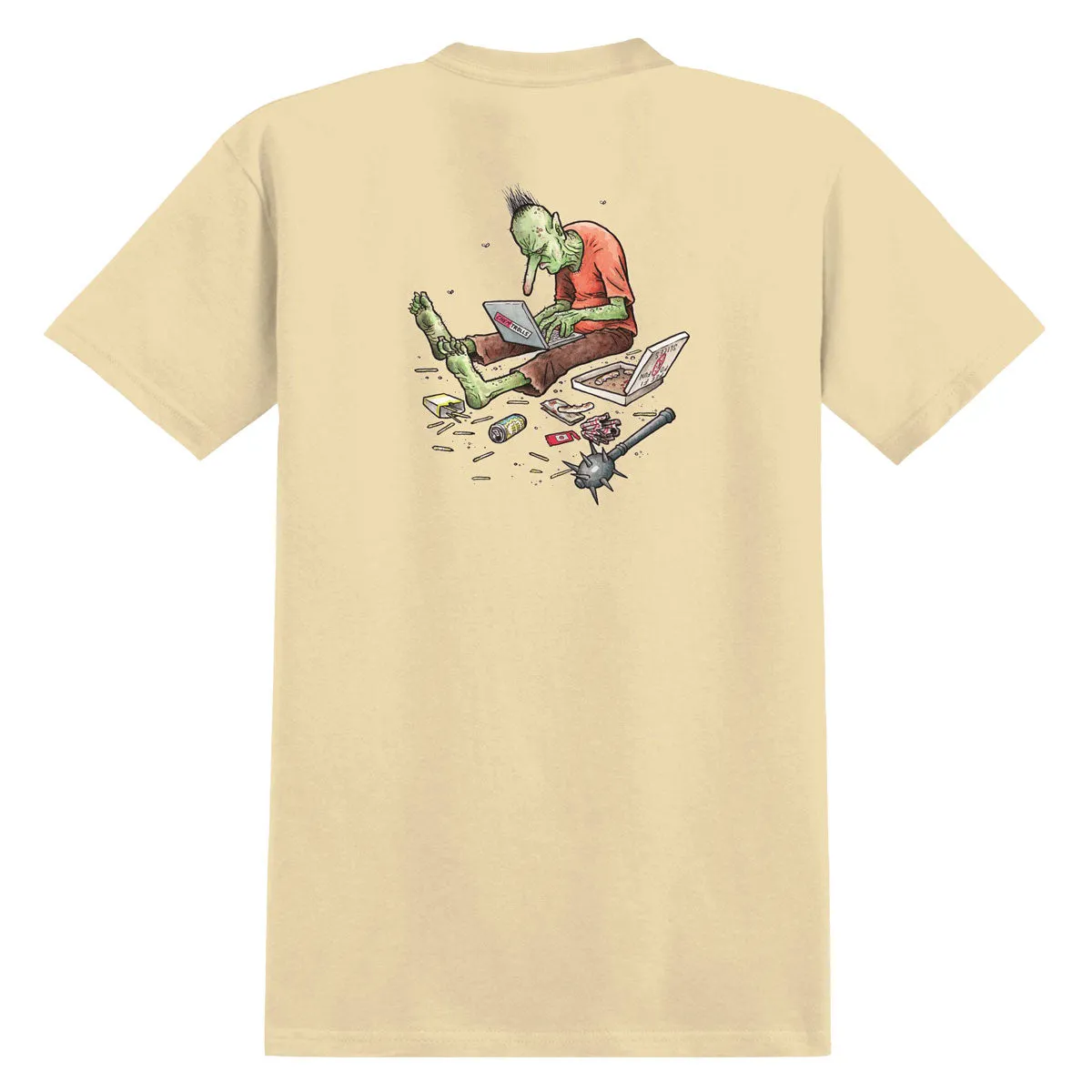 Anti-Hero Trolls T-Shirt - Cream Labels Affordable Prices