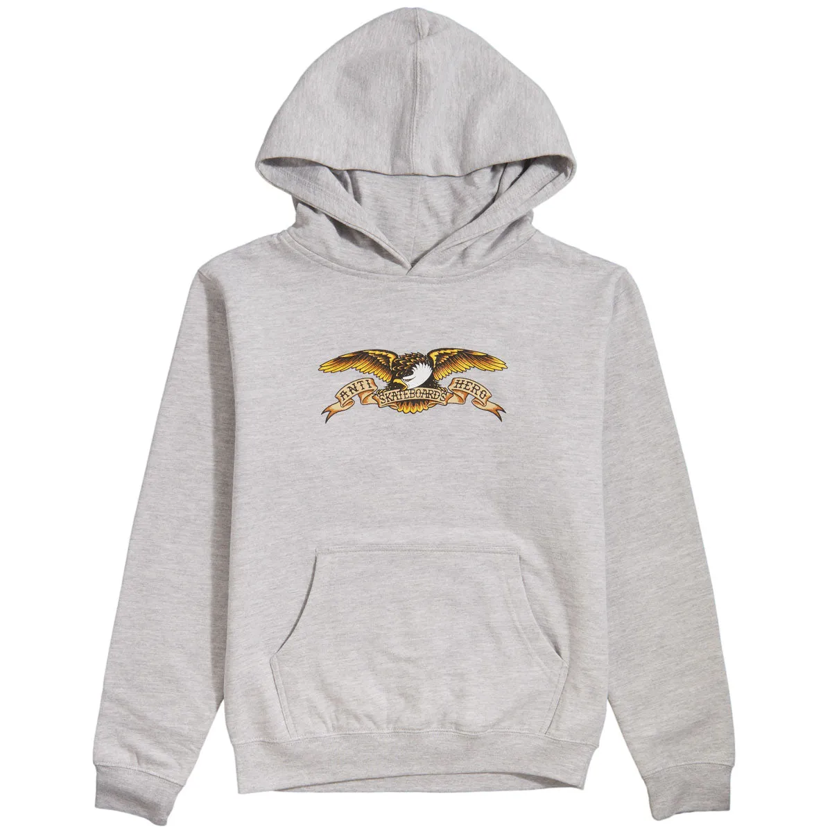 Anti-Hero Youth Eagle Hoodie - Grey Heather/Multi Party Supplies Celebrity Items