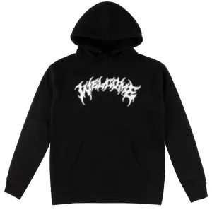 Antiques Welcome Big Barb Hoodie - Black/White Sustainable Fashion
