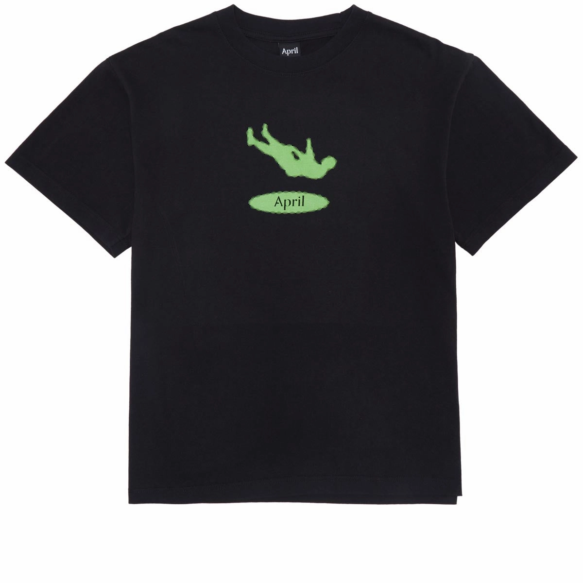 April Man Down T-Shirt - Black Packaging Materials Blu-rays