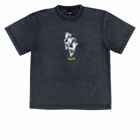 April Two Face T-Shirt - Vintage Black Music Gift Wrapping