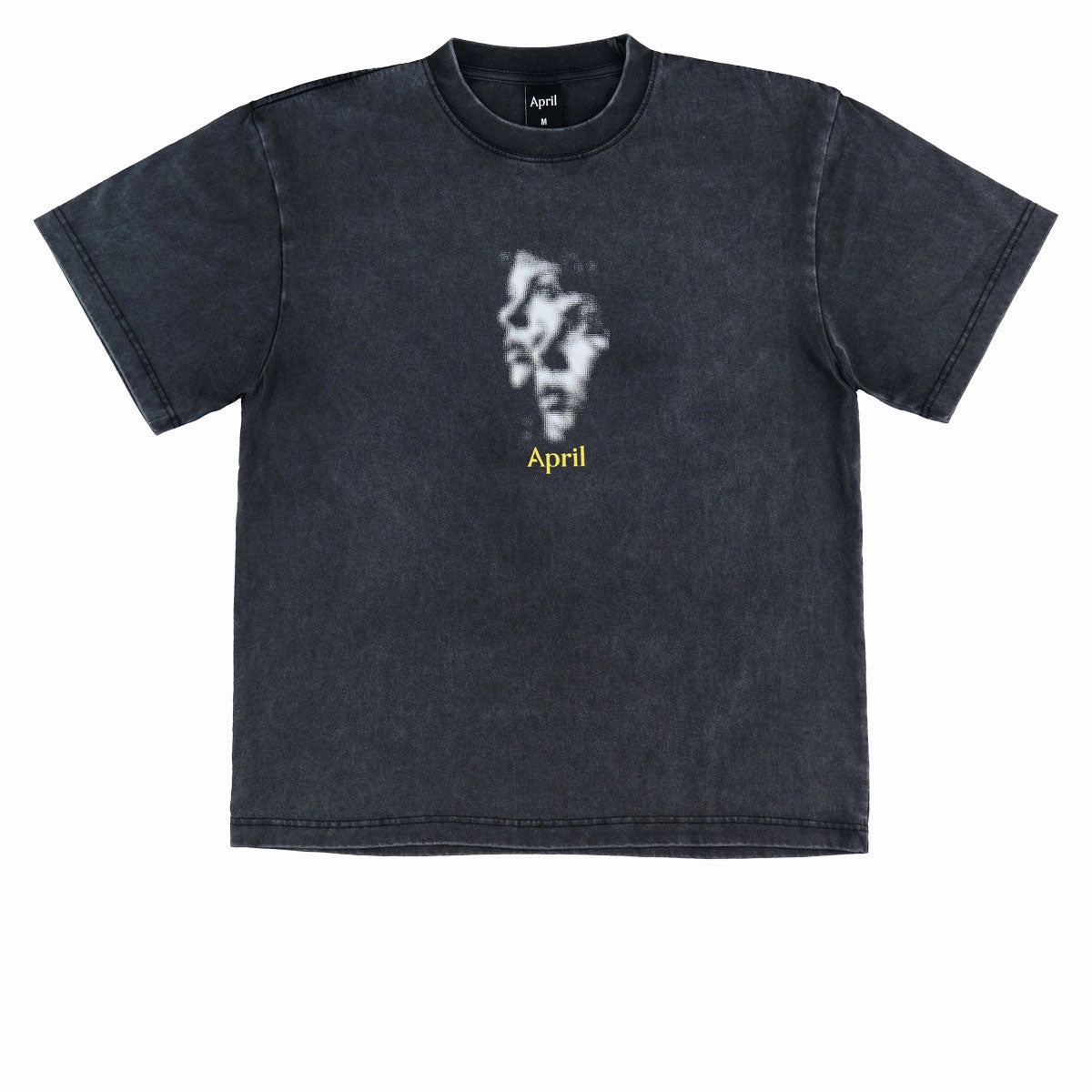 April Two Face T-Shirt - Vintage Black Music Gift Wrapping