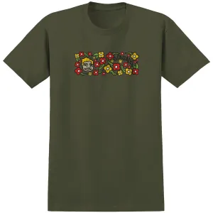 Art Prints Krooked Sweatpants T-Shirt - Military Green Kindergarten Gear