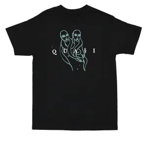 Art Supplies Quasi Genesis T-Shirt - Black Outdoor Decor