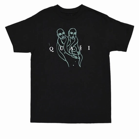 Art Supplies Quasi Genesis T-Shirt - Black Outdoor Decor