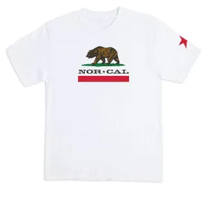Audiobooks Nor Cal Republic T-Shirt - White Statues