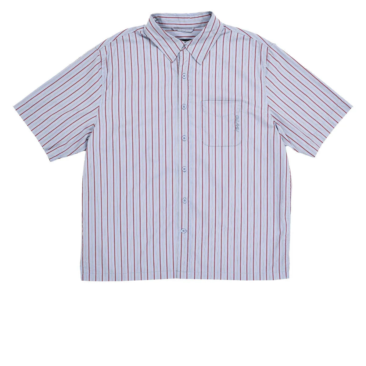 Audiobooks Quasi Kavlin Sleeve Button Up Shirt - Blue Toys