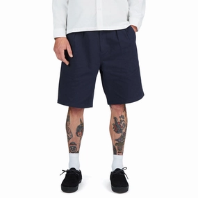 Auto Accessories CCS Pleated Chino Shorts - Navy Modern Fashion