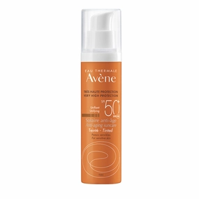 Avene Very High Protection Anti-ageing Tinted SPF50  Sun Cream for Sensitive Skin 50ml