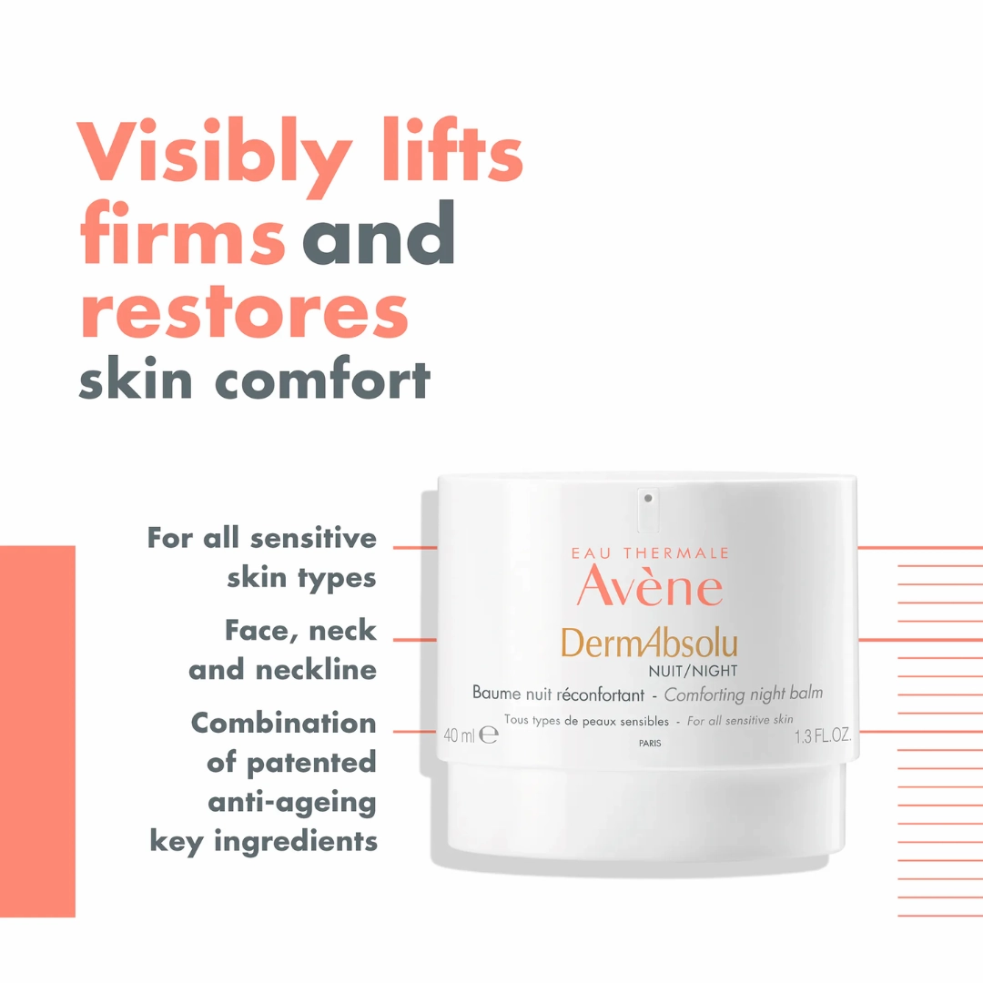 Avne Eau Thermale Dermabsolu Comforting Night Balm 40ml