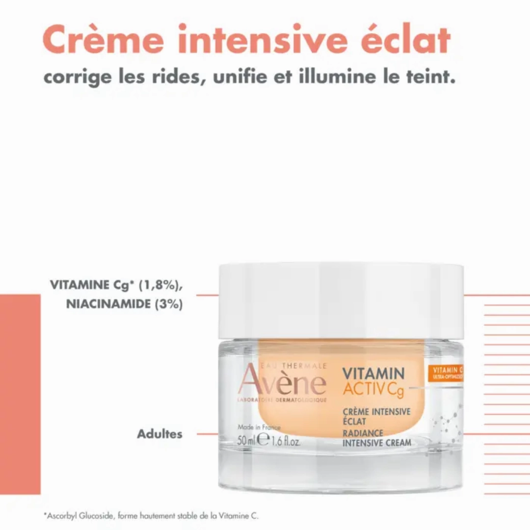 Avne Vitamin Activ Cg Creme Intensive Eclat 50ml