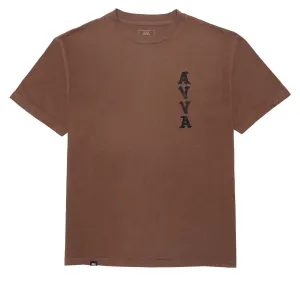 AVVA Vertical Bounds T-Shirt - Chestnut Brown Tape Diet & Nutrition