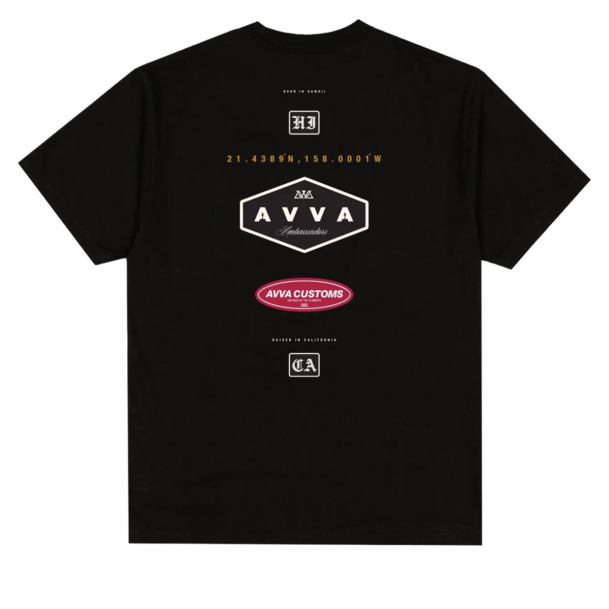 AVVA Pit Stop T-Shirt - Black Outerwear Tissue Paper
