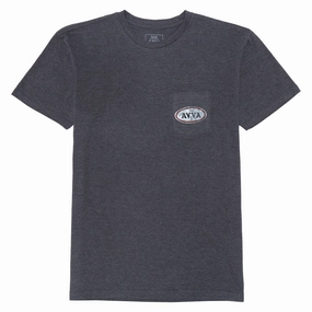 AVVA Premium Service Pocket T-Shirt - Charcoal Grey Supplements Copiers