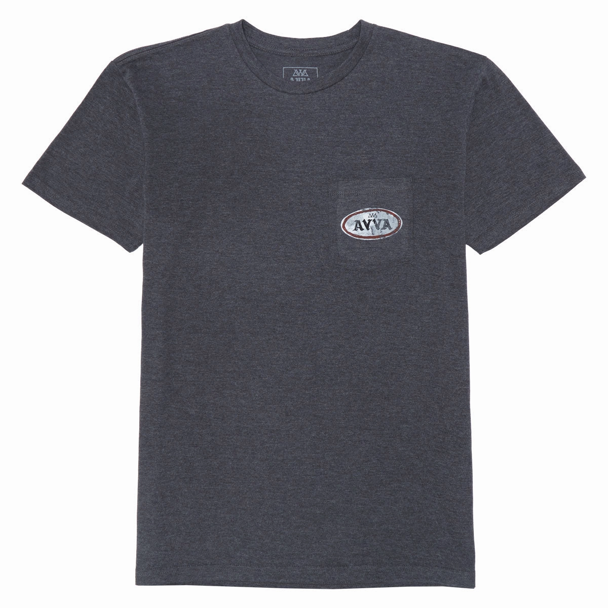 AVVA Premium Service Pocket T-Shirt - Charcoal Grey Supplements Copiers