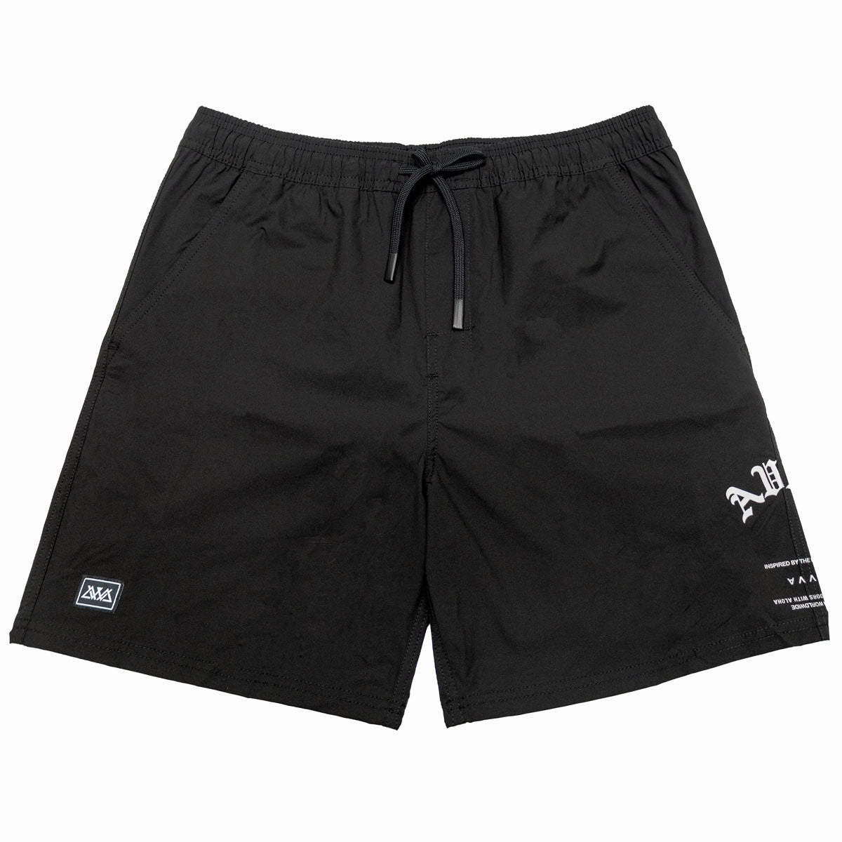 AVVA Sand Pit Volley Shorts - Black Scarves Outfit Ideas