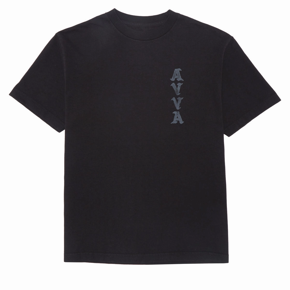 AVVA Vertical Bounds T-Shirt - Black Linen Apparel Basketball Cards