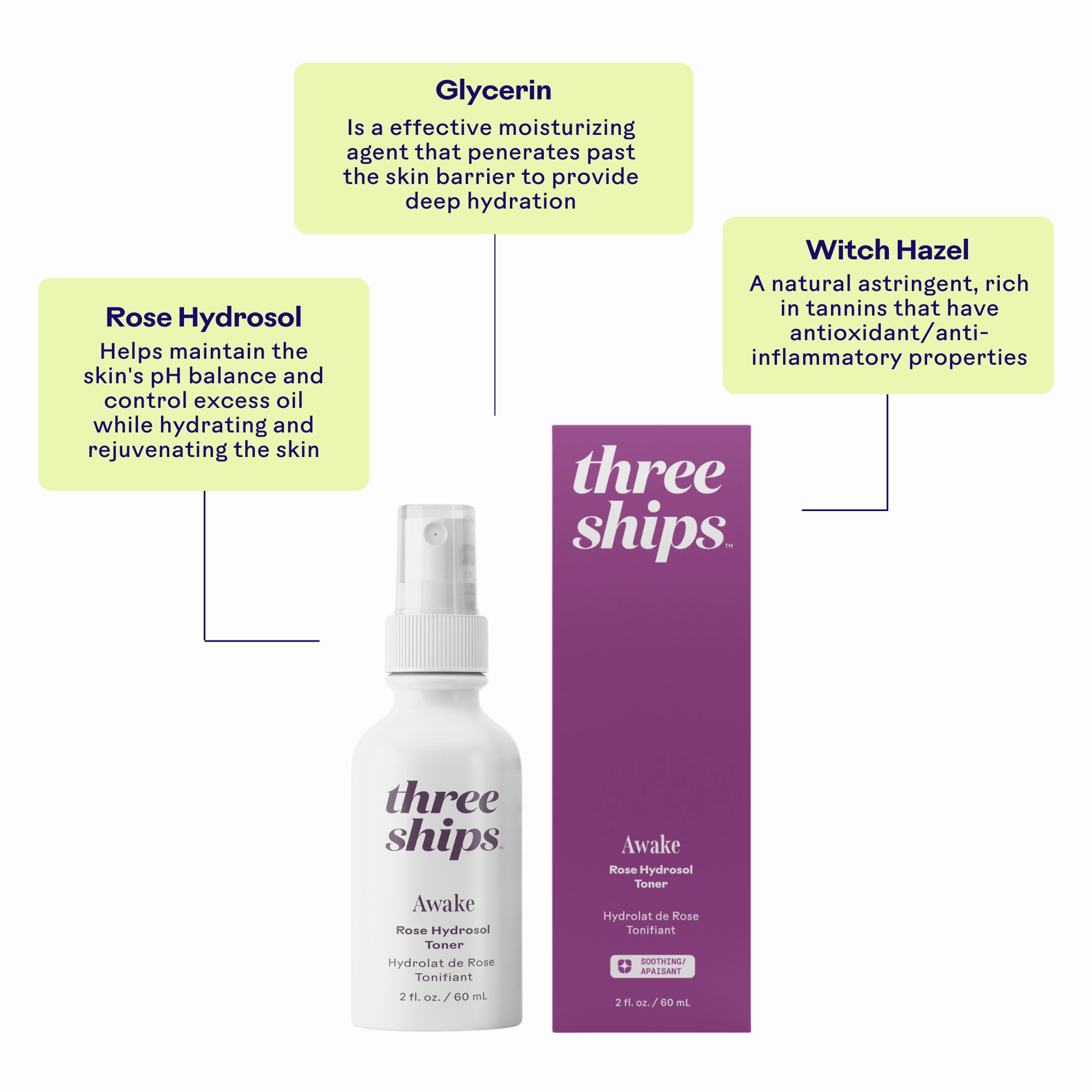 Awake Rose Hydrosol Toner