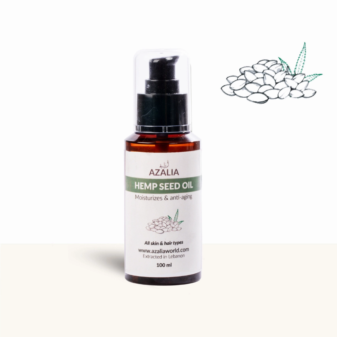 Azalia Hemp Seed Oil 100ml - Unscented