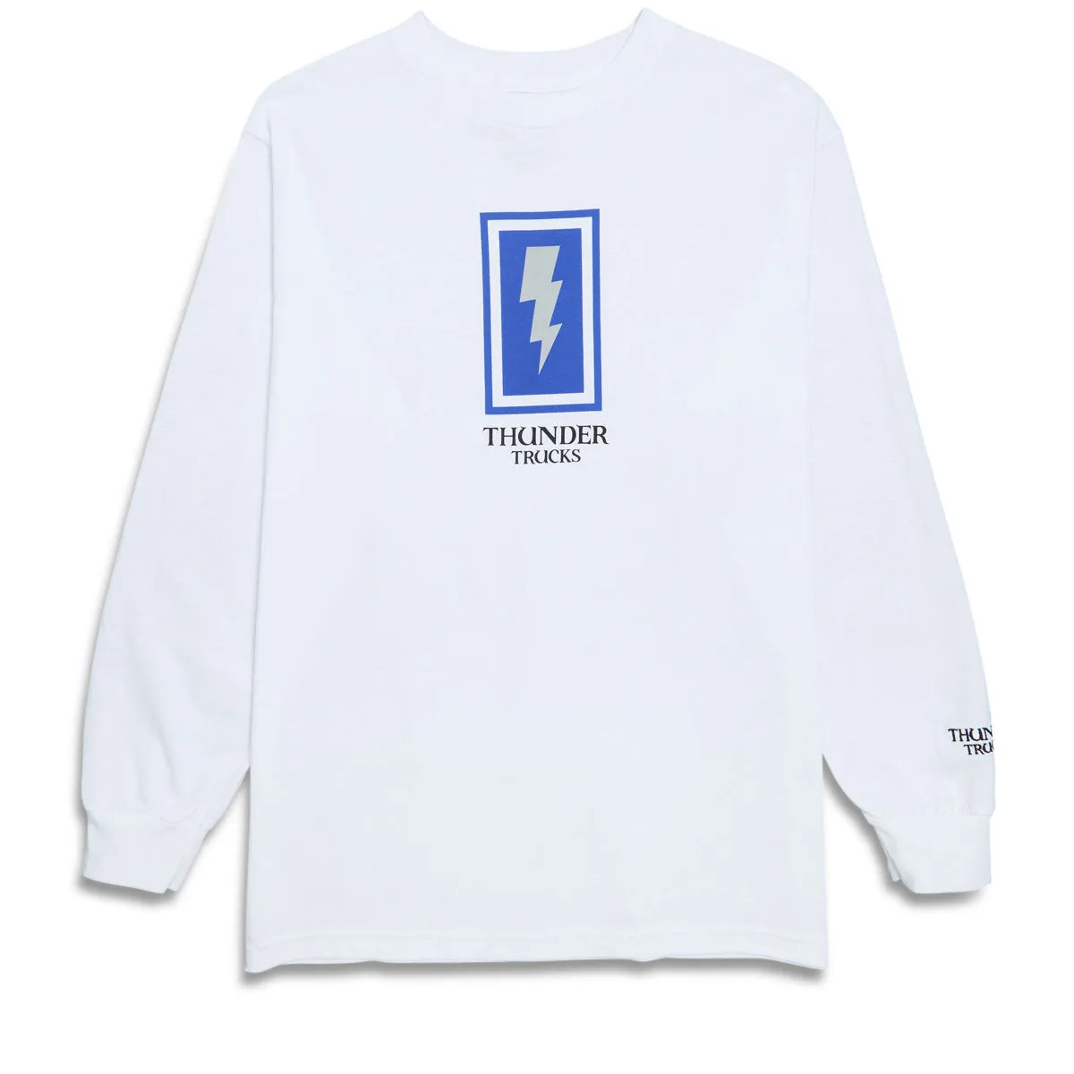 Baby Clothes Thunder Boxed Bolt Long Sleeve T-Shirt - White/Blue/Grey/Black/Black Office Supplies