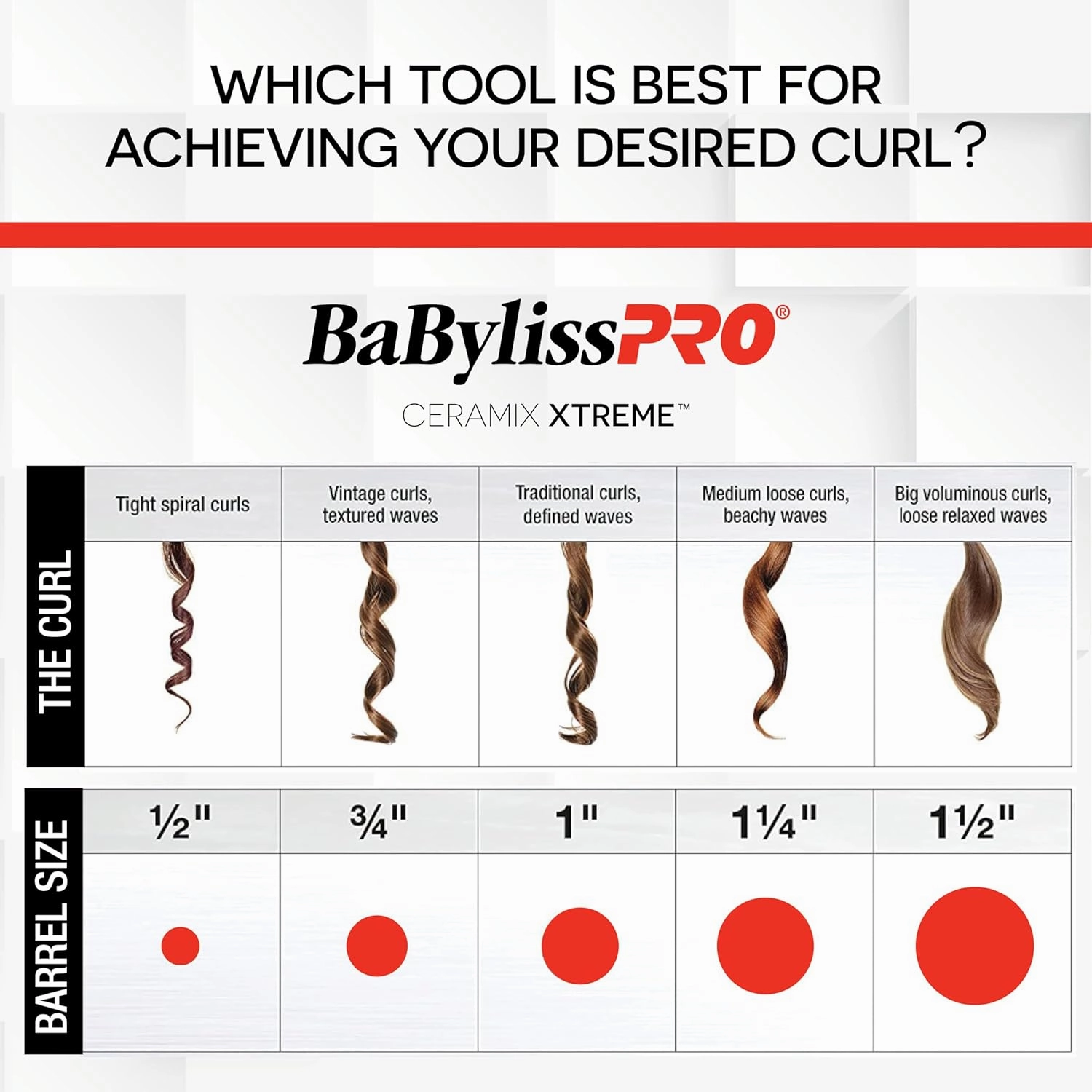 BaBylissPRO Ceramix Xtreme Ceramic Curling Iron
