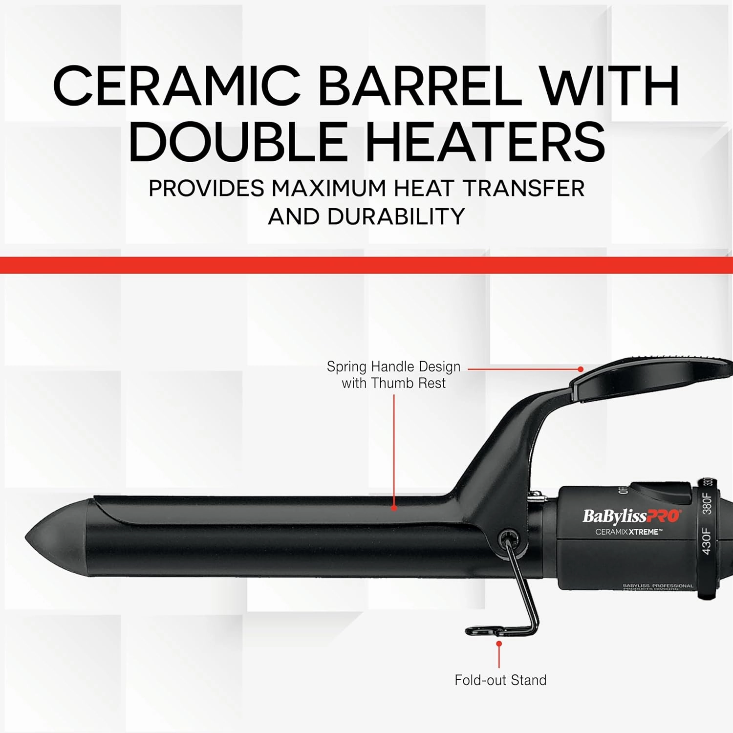 BaBylissPRO Ceramix Xtreme Ceramic Curling Iron