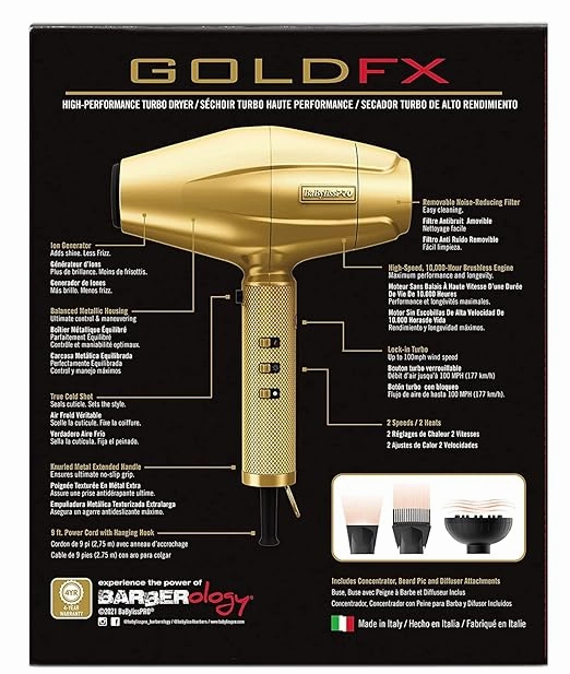 BabylissPRO High Performance Turbo Hairdryers
