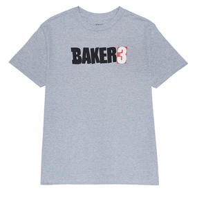 Baker 3 T-Shirt - Heather Grey Hair Styling Gluten-Free